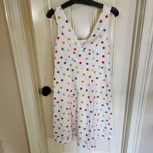 Very cute Garnett Hill polka dot sundress.  Excellent condition.  Size 10.